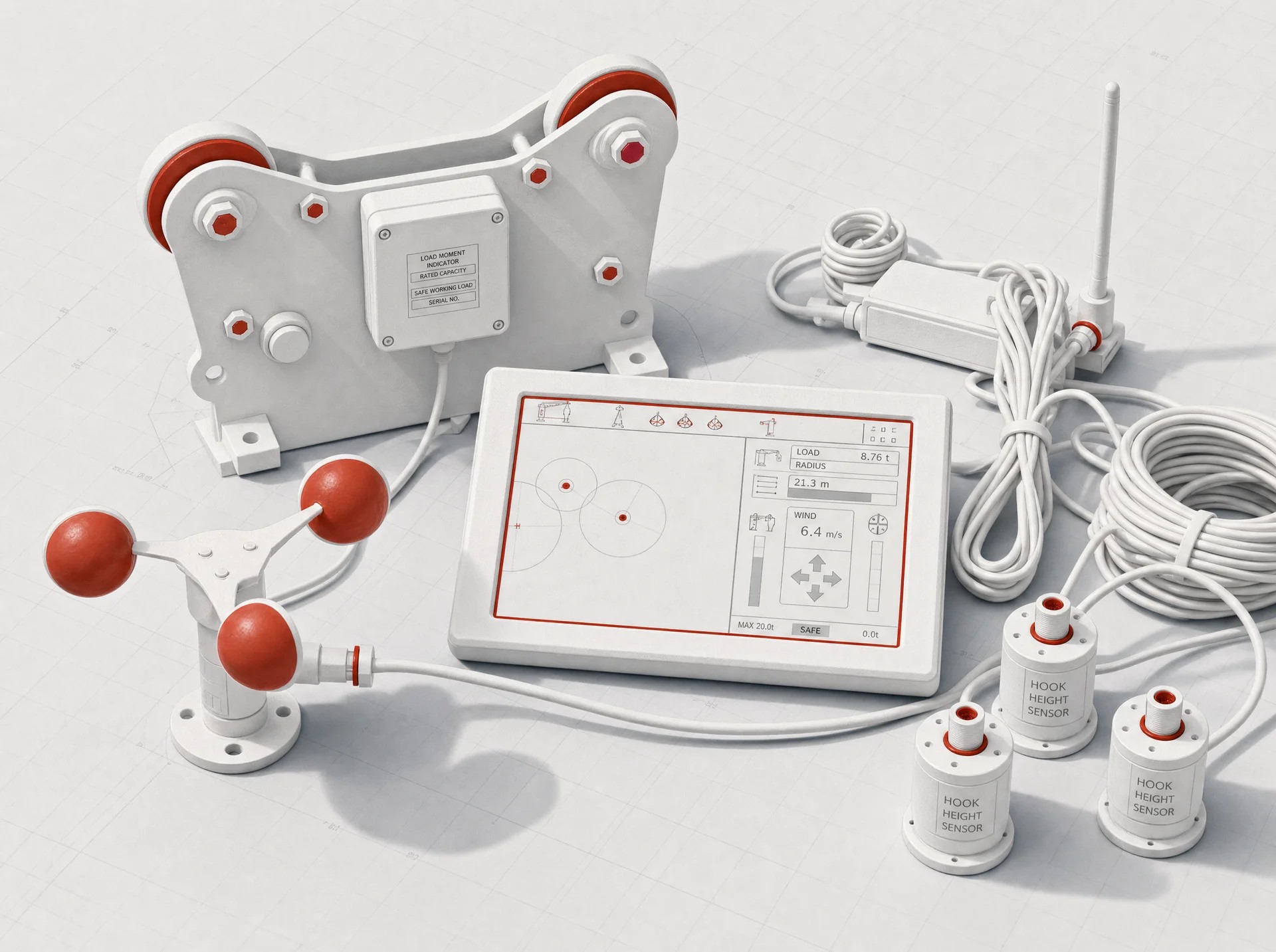 ACD anti-collision kit with DTC 3300 Pro controller