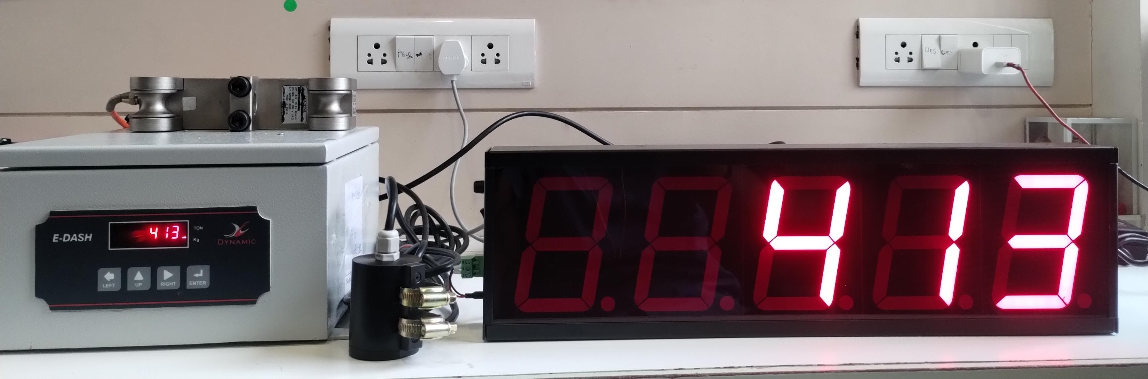 E-Dash safe load indicator display